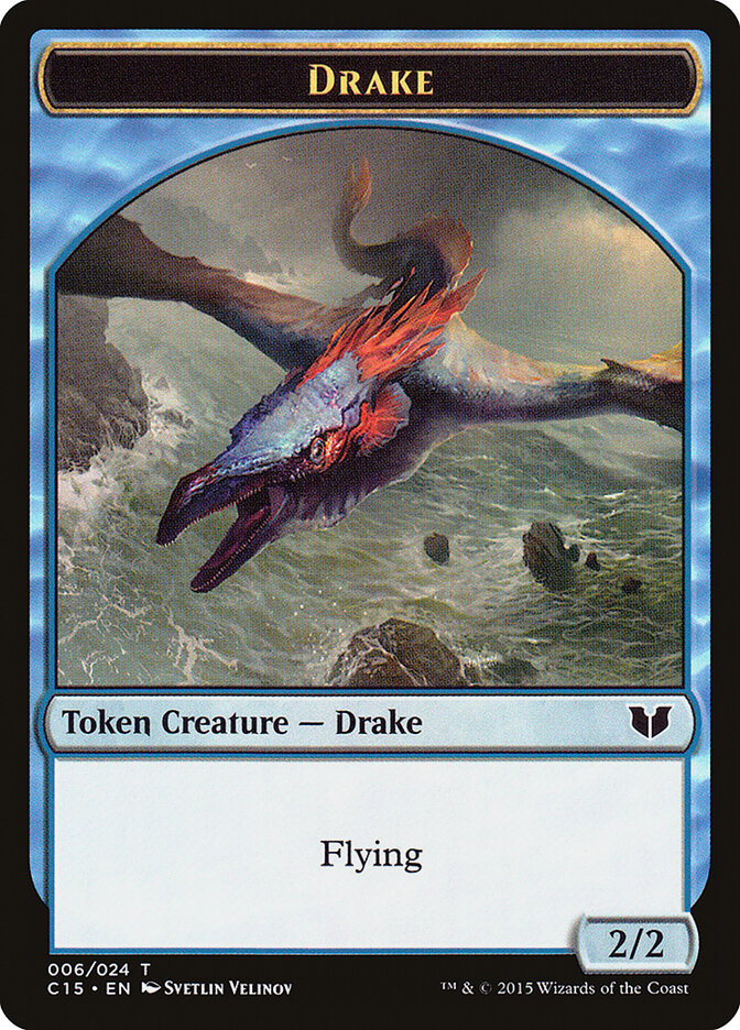 Drake, Commander 2015 Tokens · 006