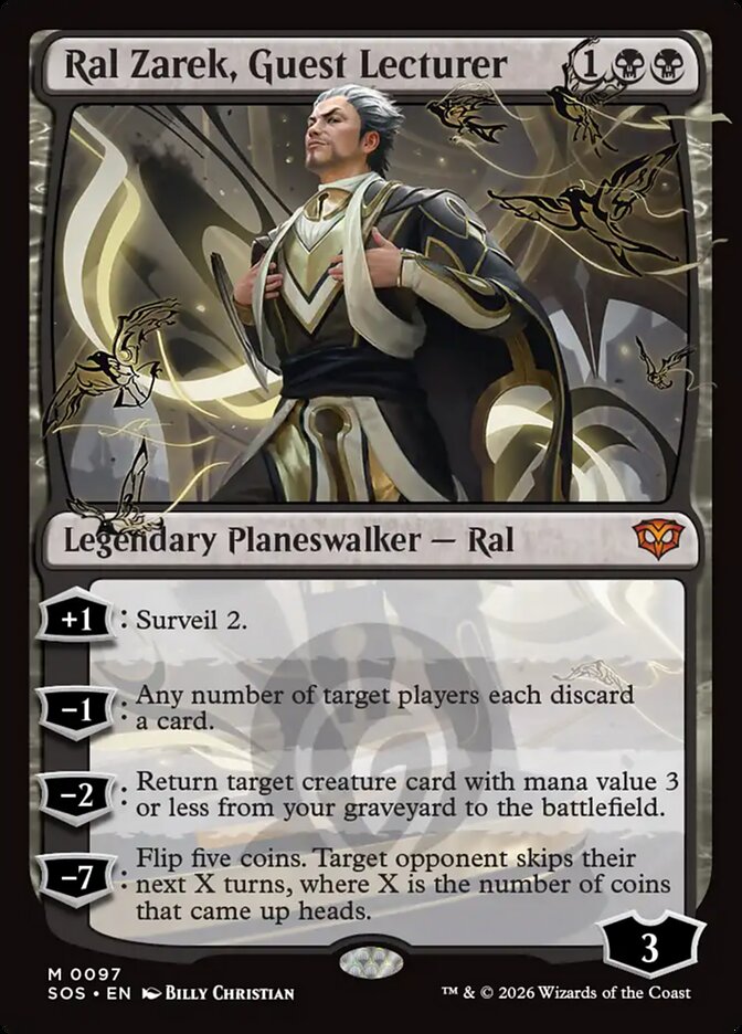 Ral Zarek, Guest Lecturer, Secrets of Strixhaven · 0097