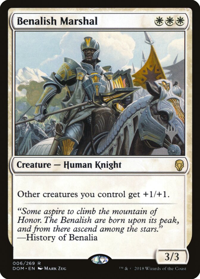 Benalish Marshal, Dominaria Promos · 006/269