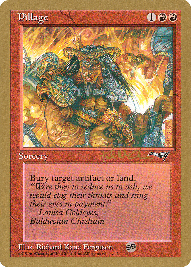 Pillage, World Championship Decks 1997 · pm76sb