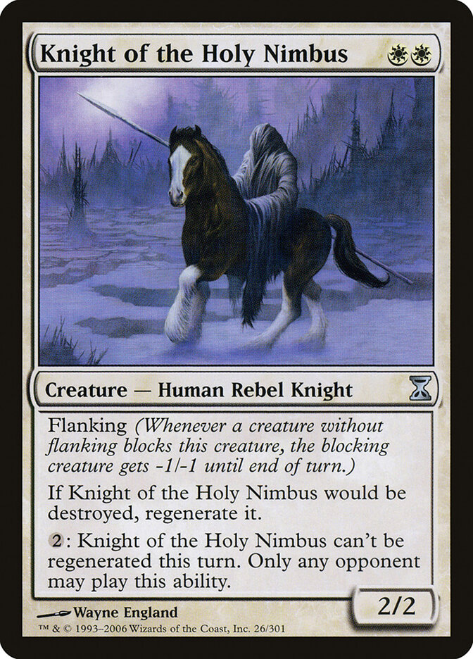 Knight of the Holy Nimbus, Time Spiral · 26/301