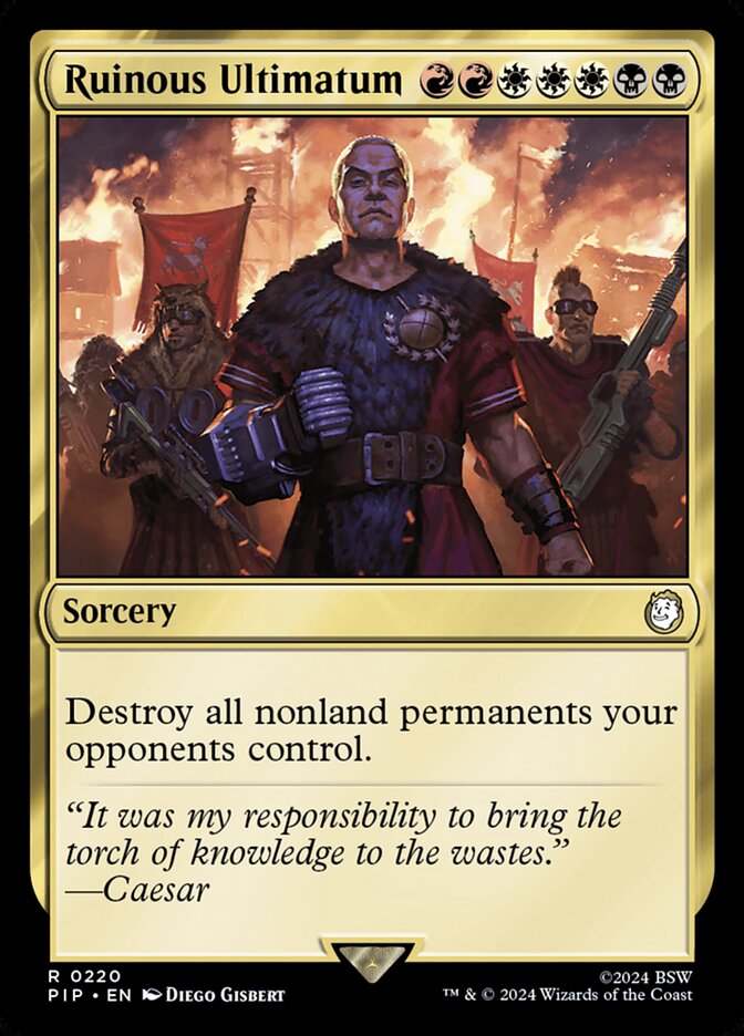 Ruinous Ultimatum, Fallout · 0220