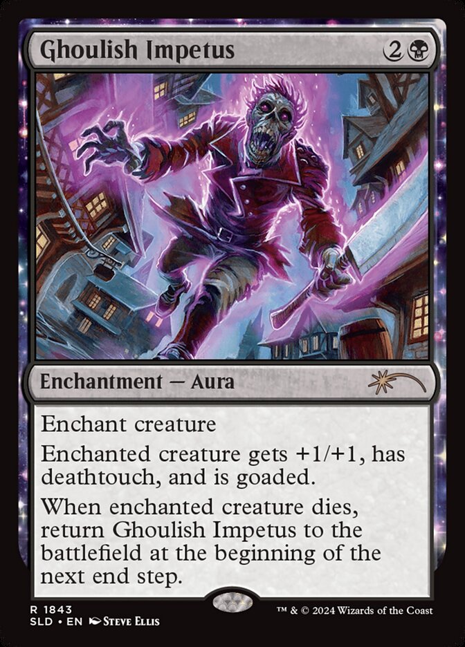 Ghoulish Impetus, Secret Lair Drop · 1843