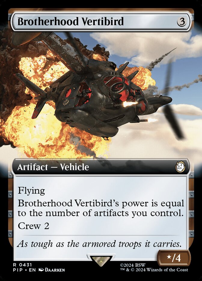 Brotherhood Vertibird, Fallout · 0431