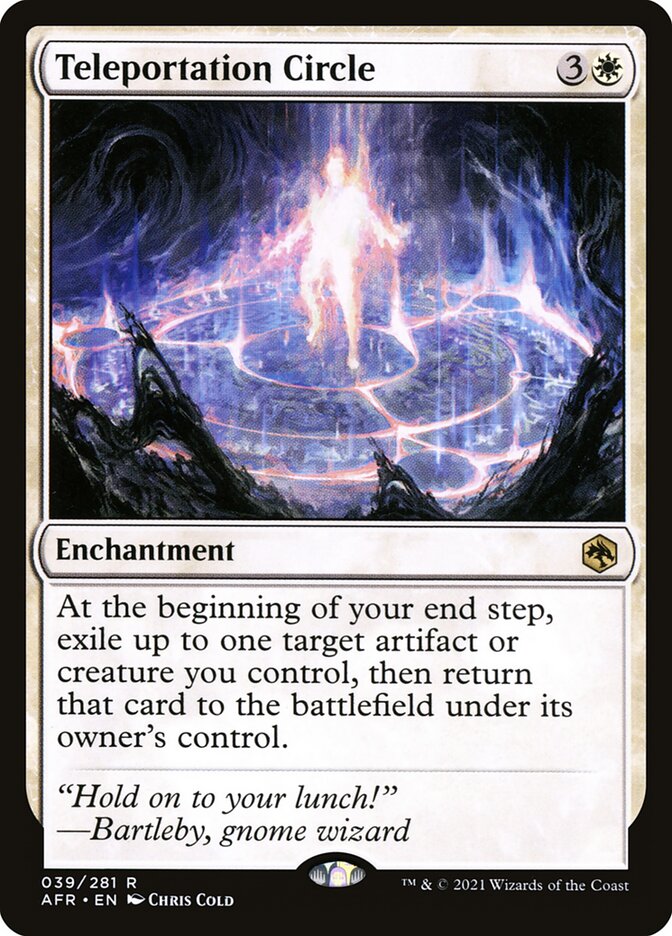 Teleportation Circle, Adventures in the Forgotten Realms · 039/281