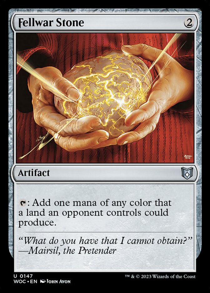 Fellwar Stone, Wilds of Eldraine Commander · 0147