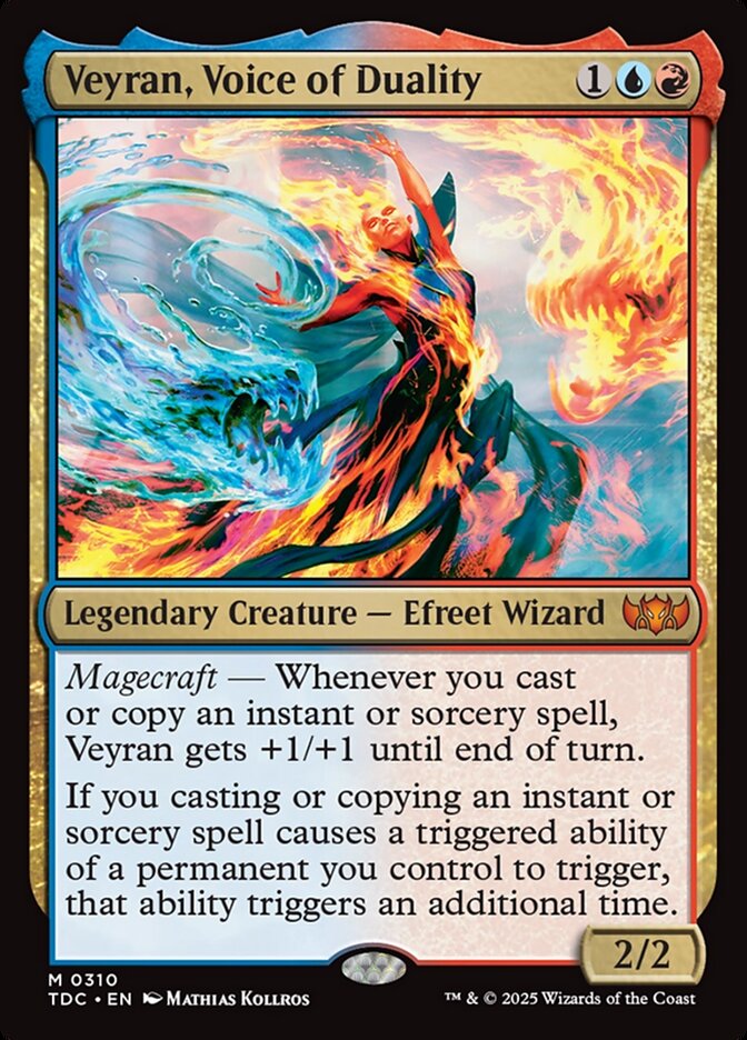 Veyran, Voice of Duality, Tarkir: Dragonstorm Commander · 0310