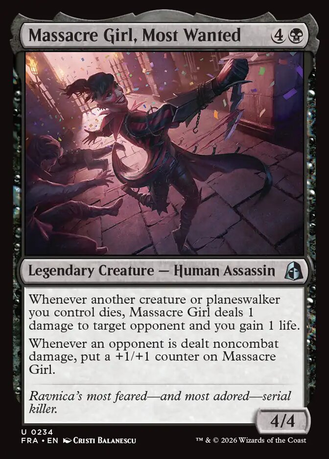 Massacre Girl, Most Wanted, Reality Fracture · 0234