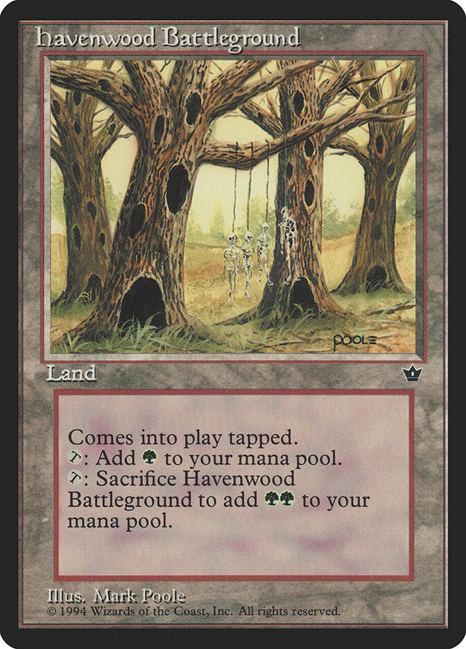 Havenwood Battleground, Fallen Empires · 96