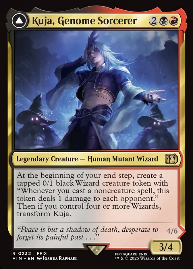 Kuja, Genome Sorcerer // Trance Kuja, Fate Defied, Final Fantasy · 232-dagger