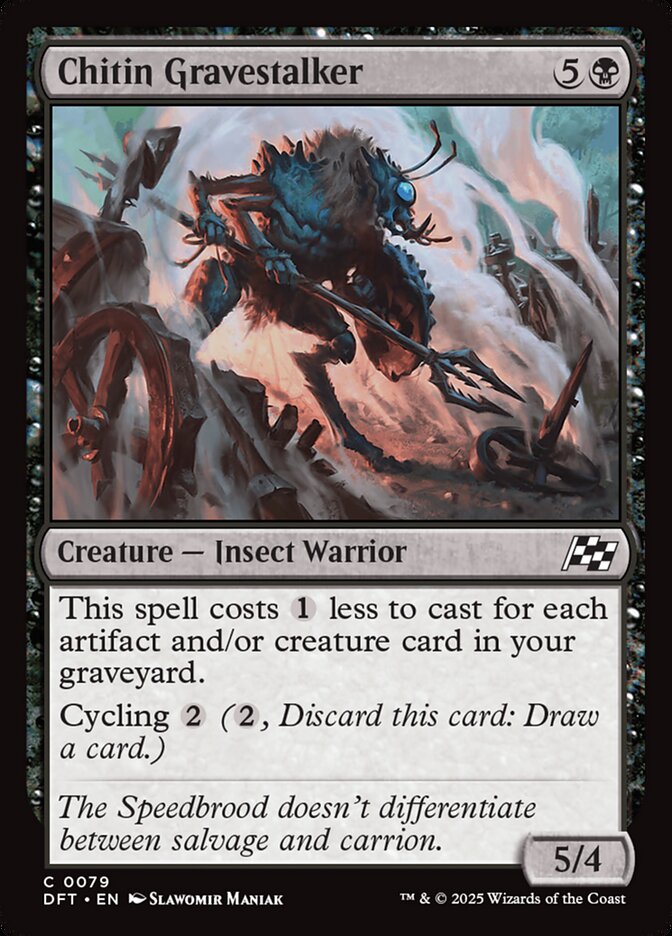 Chitin Gravestalker, Aetherdrift · 0079