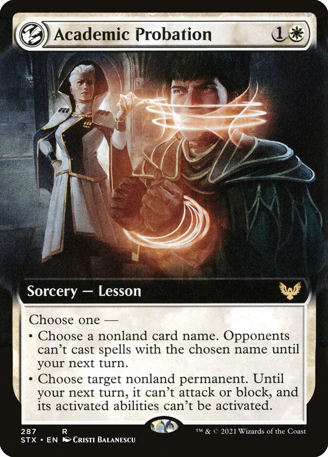 Academic Probation, Strixhaven: School of Mages · 287