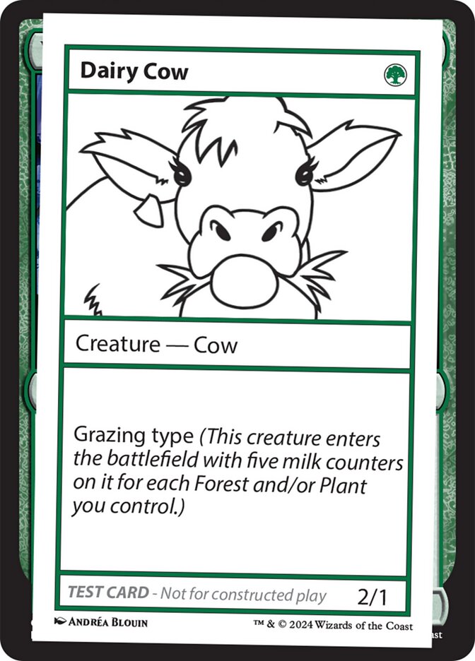 Dairy Cow, Mystery Booster 2 · 0574