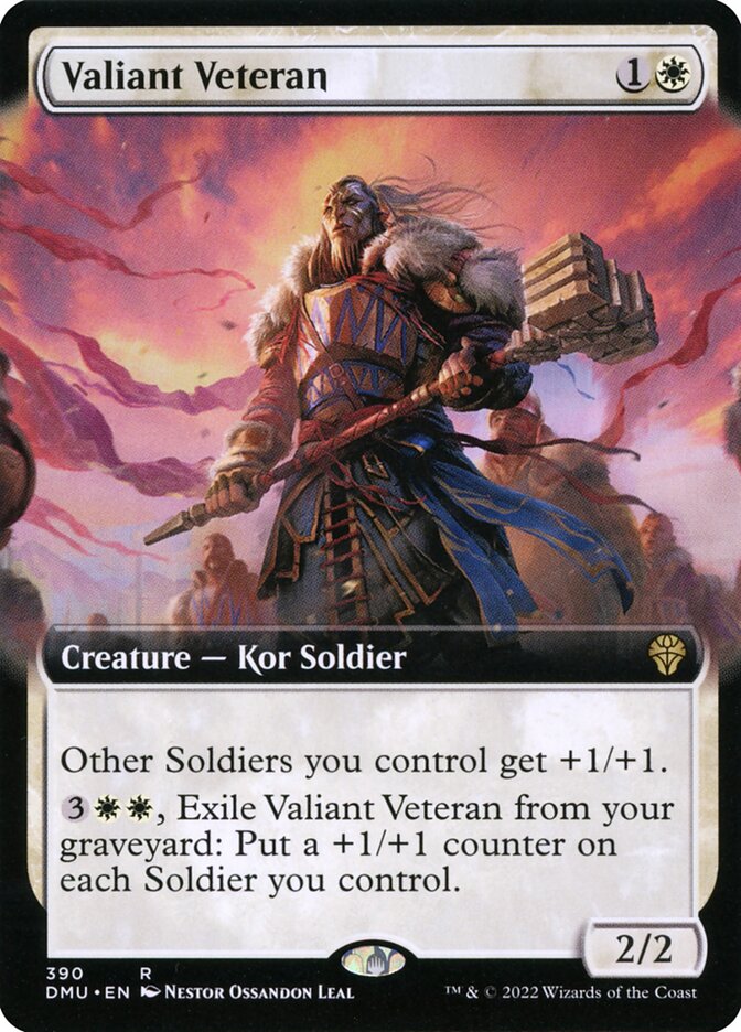 Valiant Veteran, Dominaria United · 390