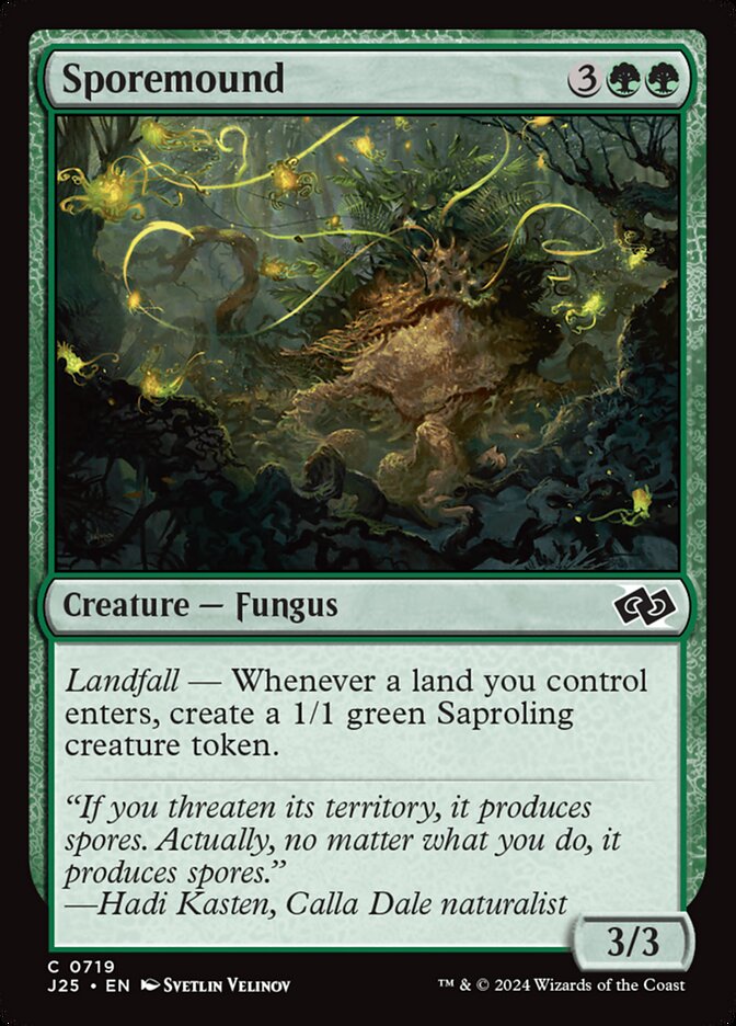 Sporemound, Foundations Jumpstart · 0719