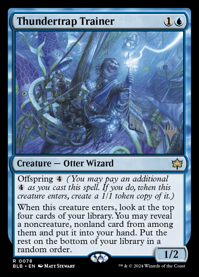 Thundertrap Trainer, Bloomburrow Promos · 0078