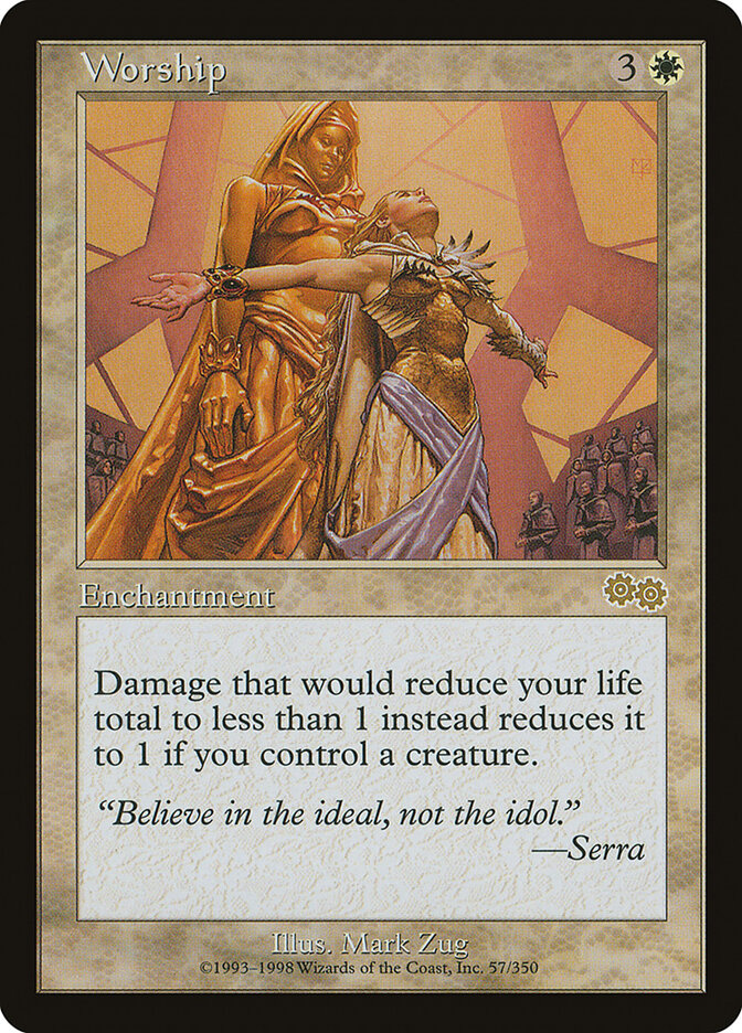 Worship, Urza's Saga · 57/350