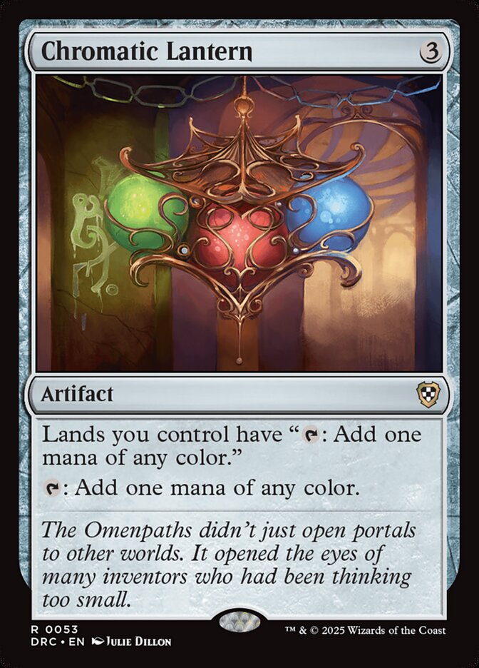 Chromatic Lantern, Aetherdrift Commander · 0053