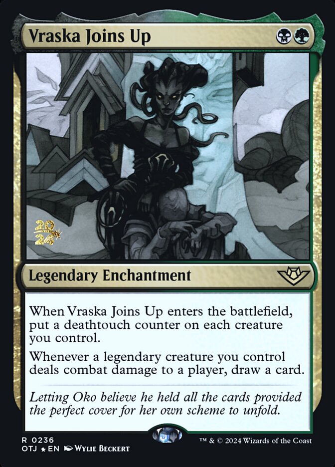 Vraska Joins Up, Outlaws of Thunder Junction Promos · 0236