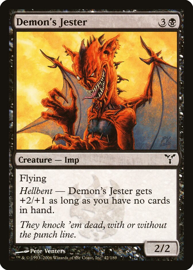 Demon's Jester, Dissension · 42/180