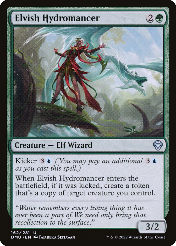 Elvish Hydromancer, Dominaria United · 162/281