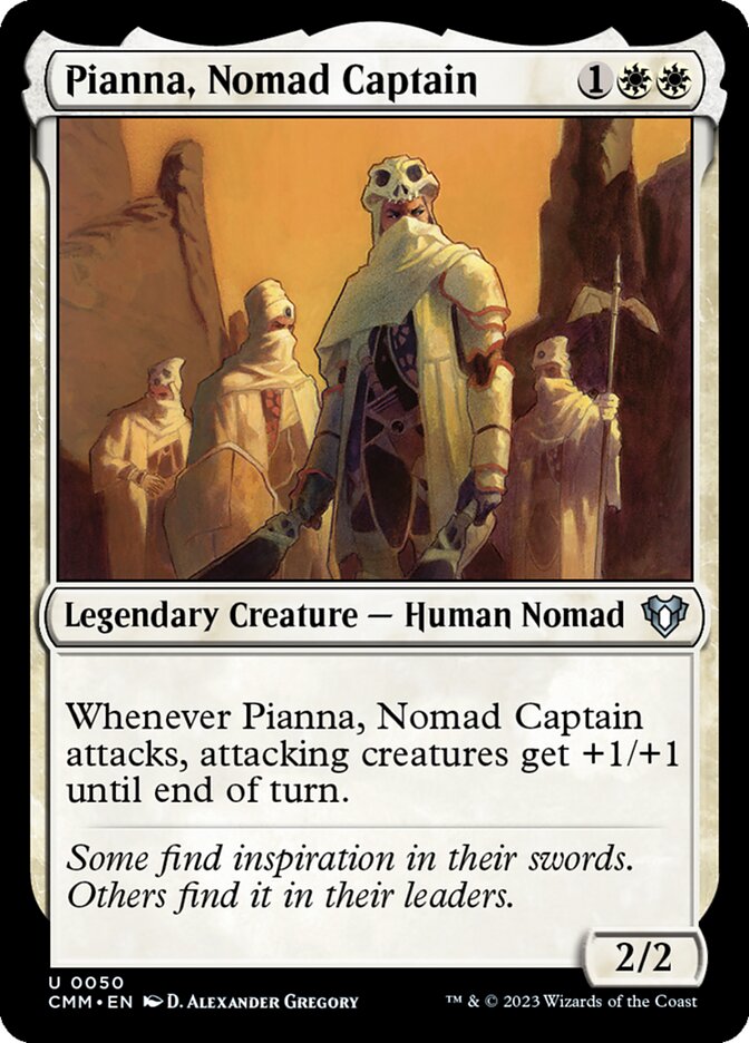 Pianna, Nomad Captain, Commander Masters · 0050
