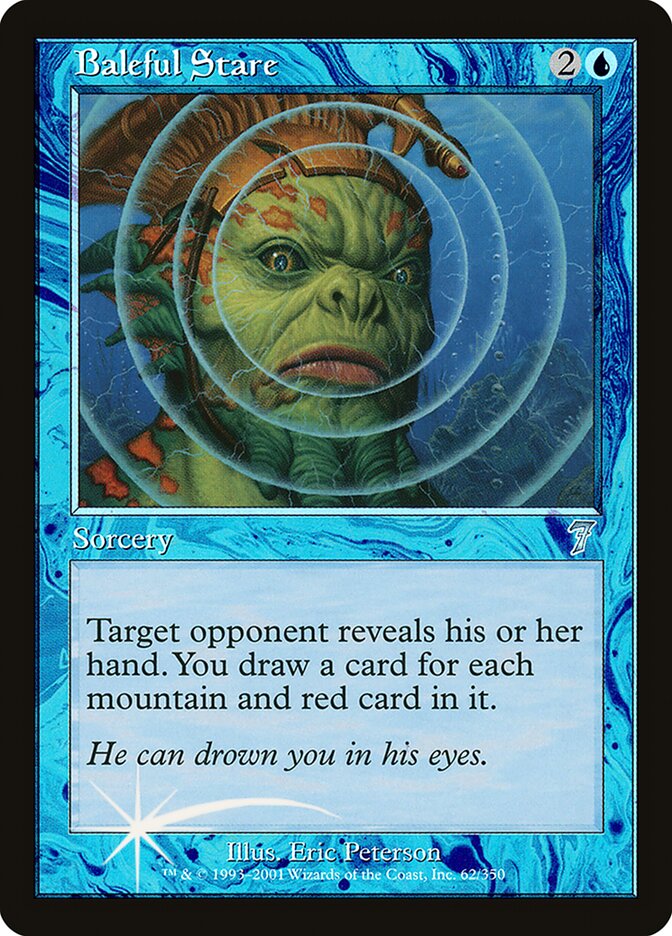 Baleful Stare, Seventh Edition · 62-star