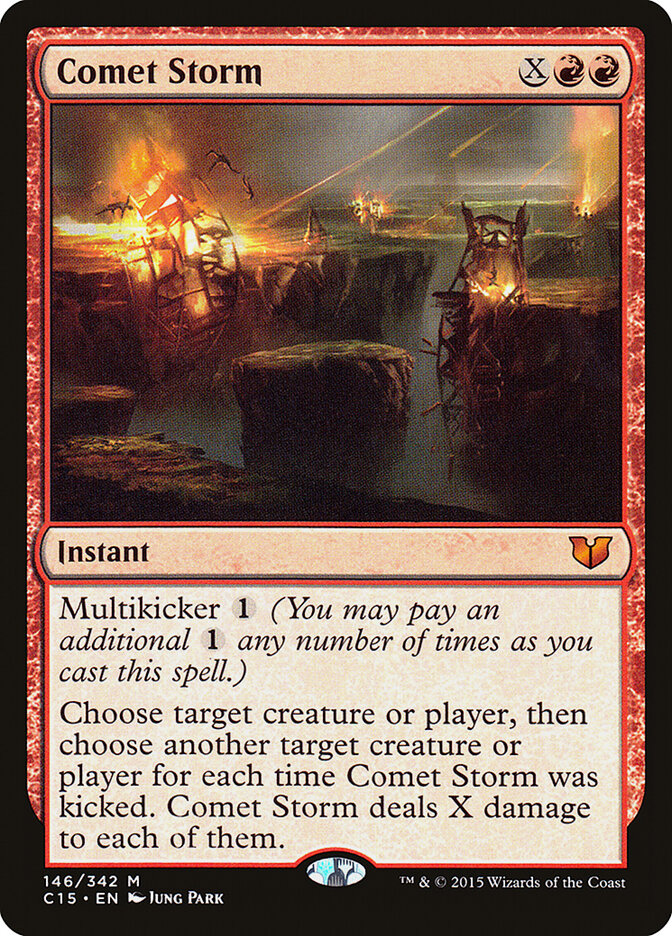 Comet Storm, Commander 2015 · 146/342