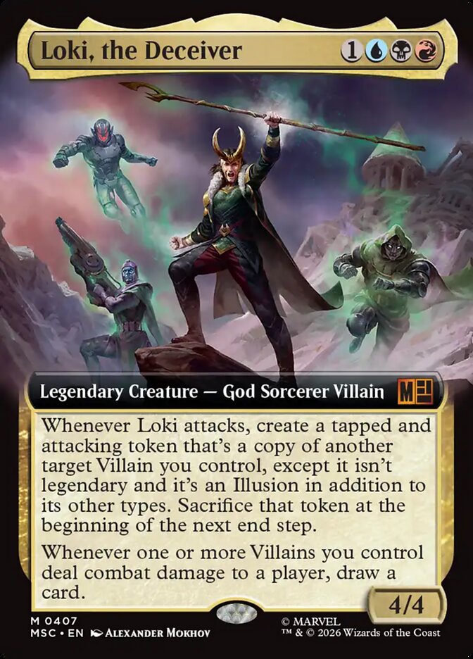 Loki, the Deceiver, Marvel Super Heroes Commander · 0407
