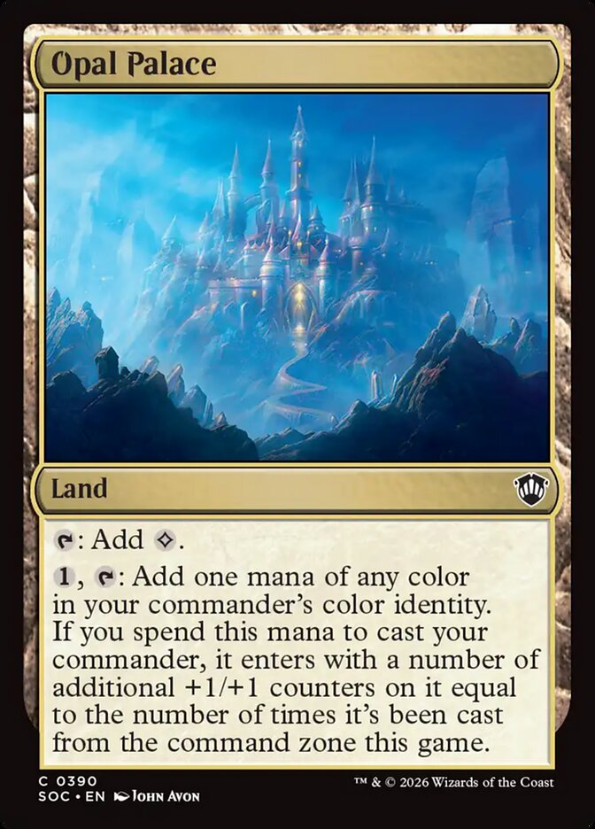 Opal Palace, Secrets of Strixhaven Commander · 0390