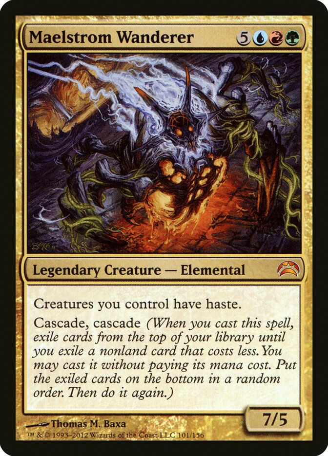 Maelstrom Wanderer, Planechase 2012 · 101/156