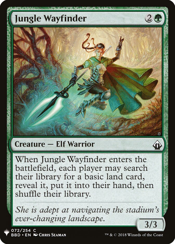 Jungle Wayfinder, The List · bbd-72