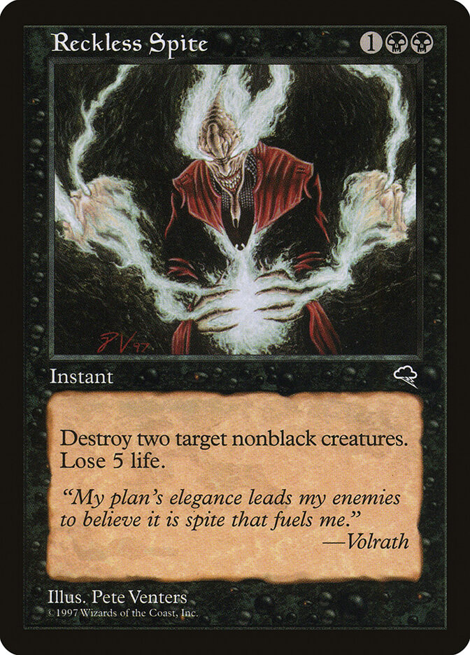 Reckless Spite, Tempest · 152