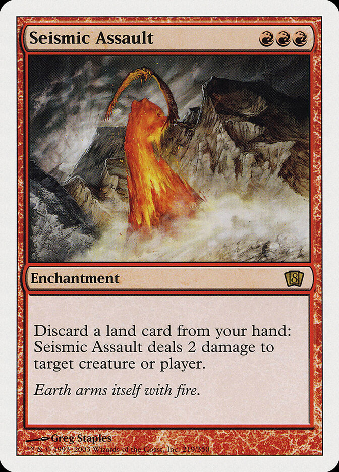 Seismic Assault, Eighth Edition · 219/350