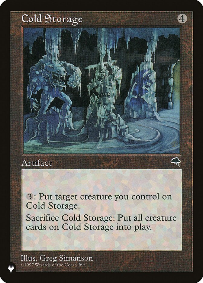Cold Storage, The List · tmp-280