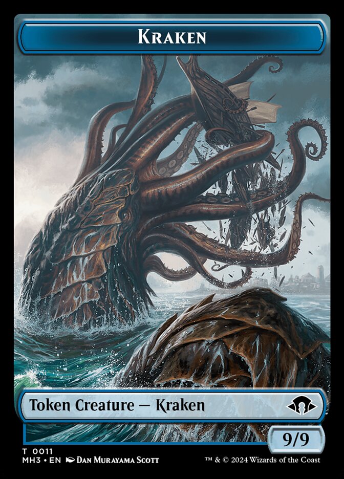 Kraken, Modern Horizons 3 Tokens · 0011