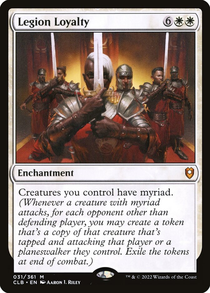 Legion Loyalty, Commander Legends: Battle for Baldur's Gate · 031/361