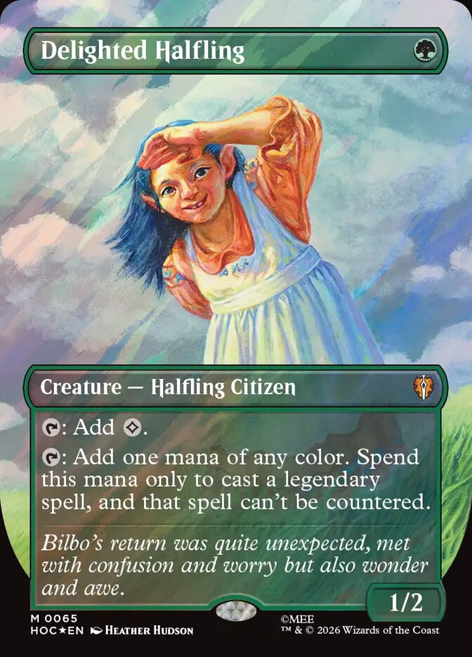 Delighted Halfling, The Hobbit Eternal · 0065