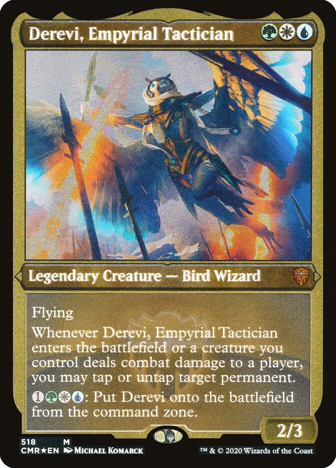 Derevi, Empyrial Tactician, Commander Legends · 518