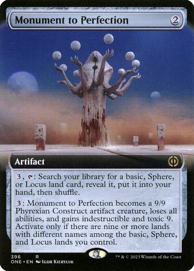 Monument to Perfection, Phyrexia: All Will Be One · 396
