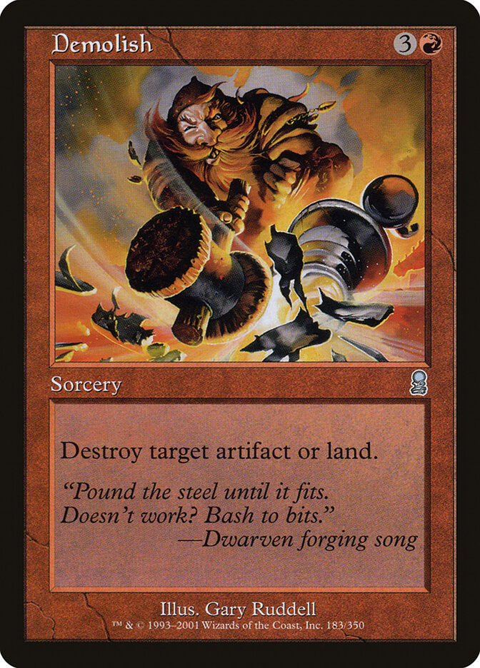 Demolish, Odyssey · 183/350