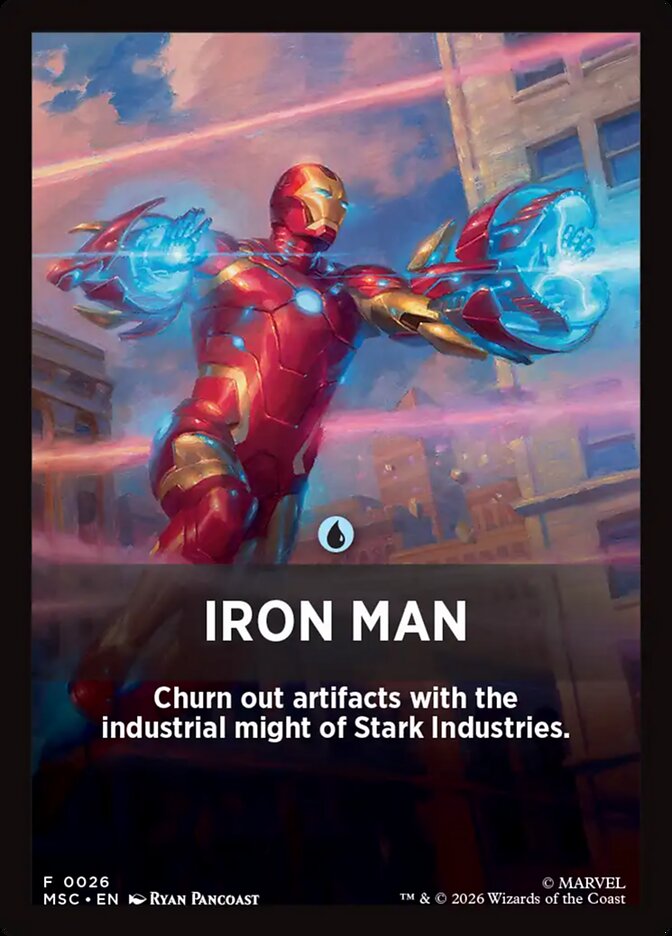 Iron Man, Marvel Super Heroes Jumpstart Front Cards · 0026