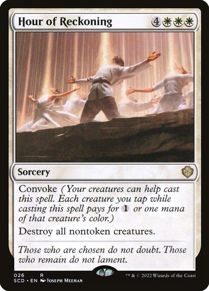 Hour of Reckoning, Starter Commander Decks · 026