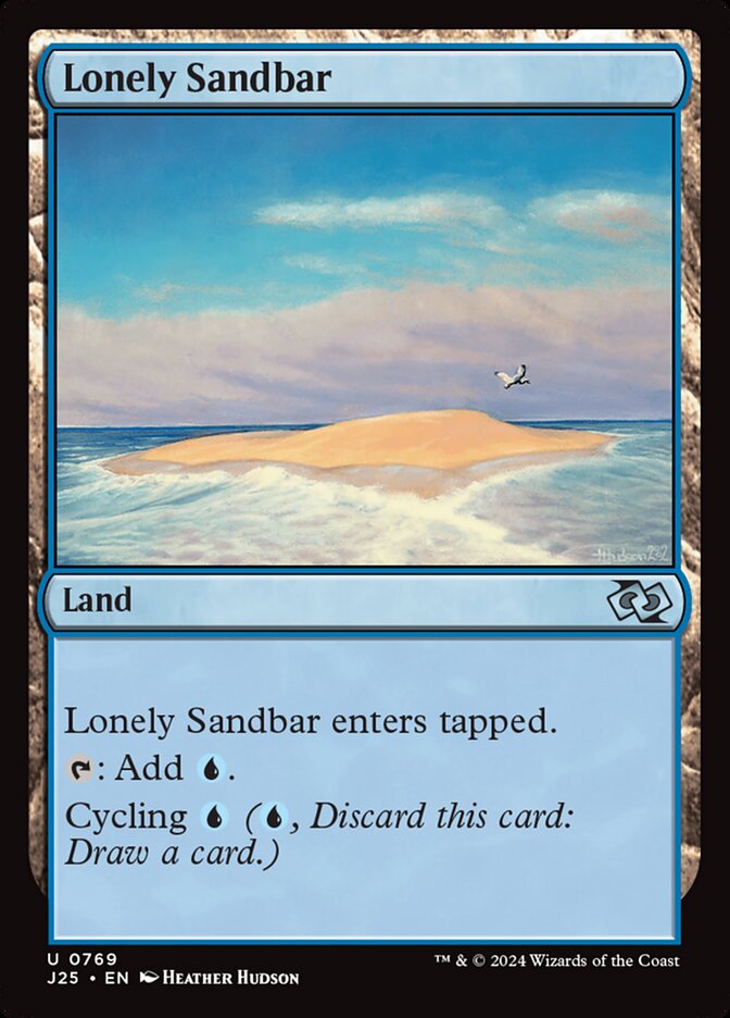 Lonely Sandbar, Foundations Jumpstart · 0769