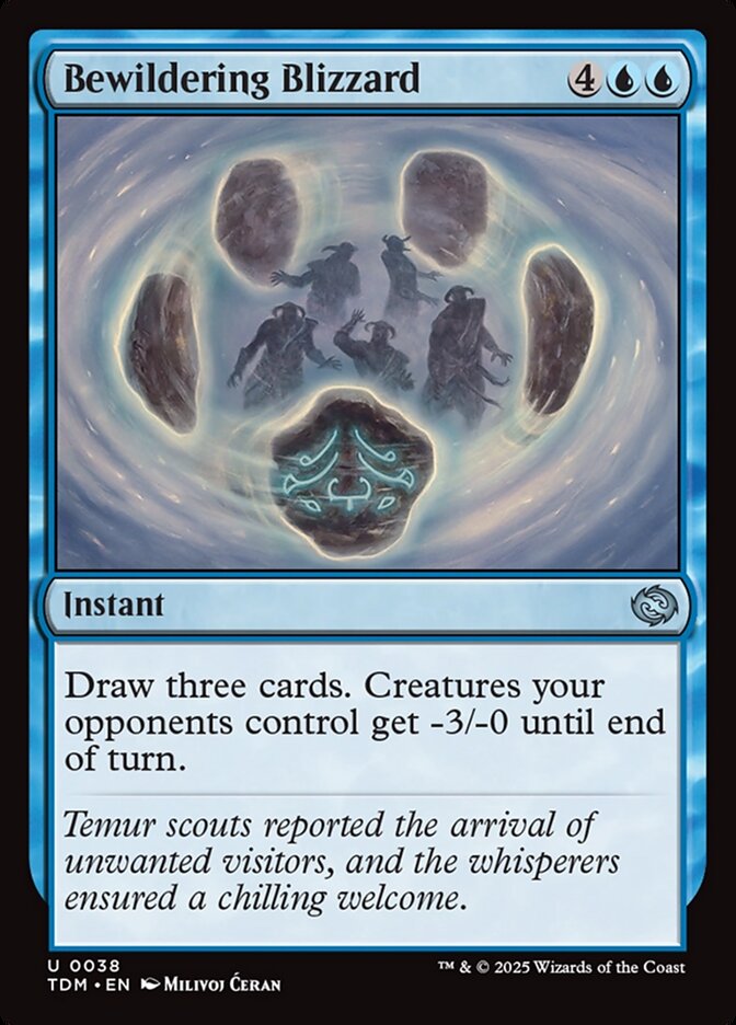Bewildering Blizzard, Tarkir: Dragonstorm · 0038
