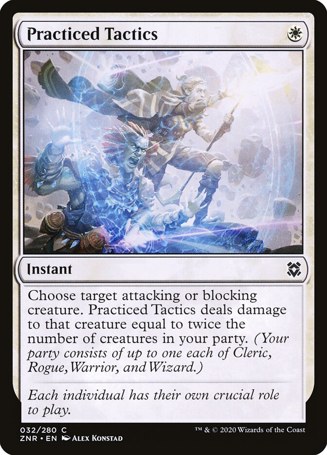 Practiced Tactics, Zendikar Rising · 032/280