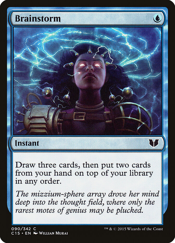 Brainstorm, Commander 2015 · 090/342