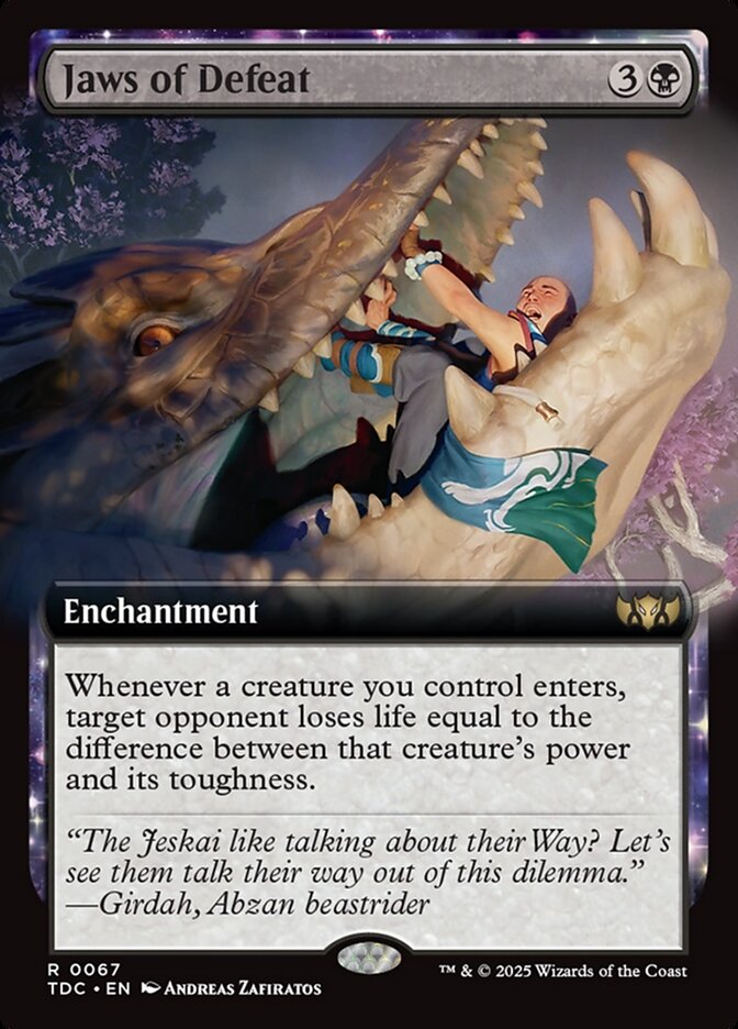 Jaws of Defeat, Tarkir: Dragonstorm Commander · 0067