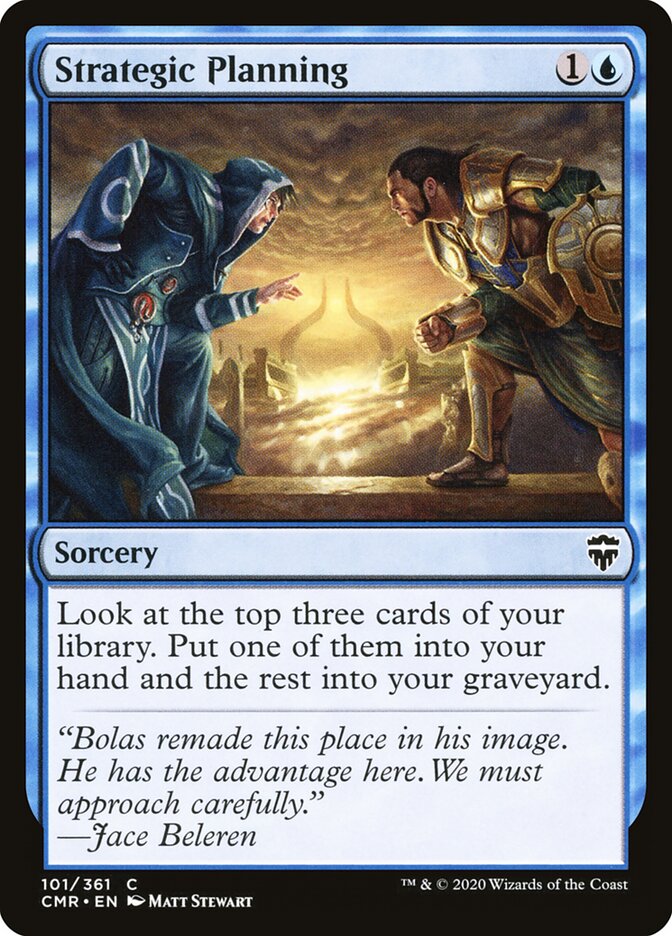 Strategic Planning, Commander Legends · 101/361