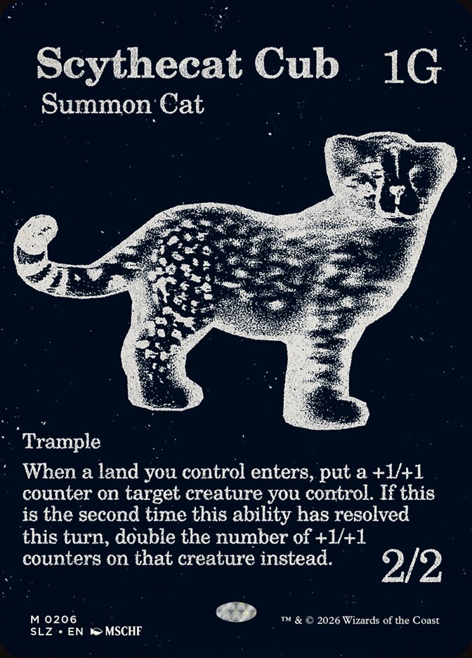 Scythecat Cub, The Zeta Set · 0206